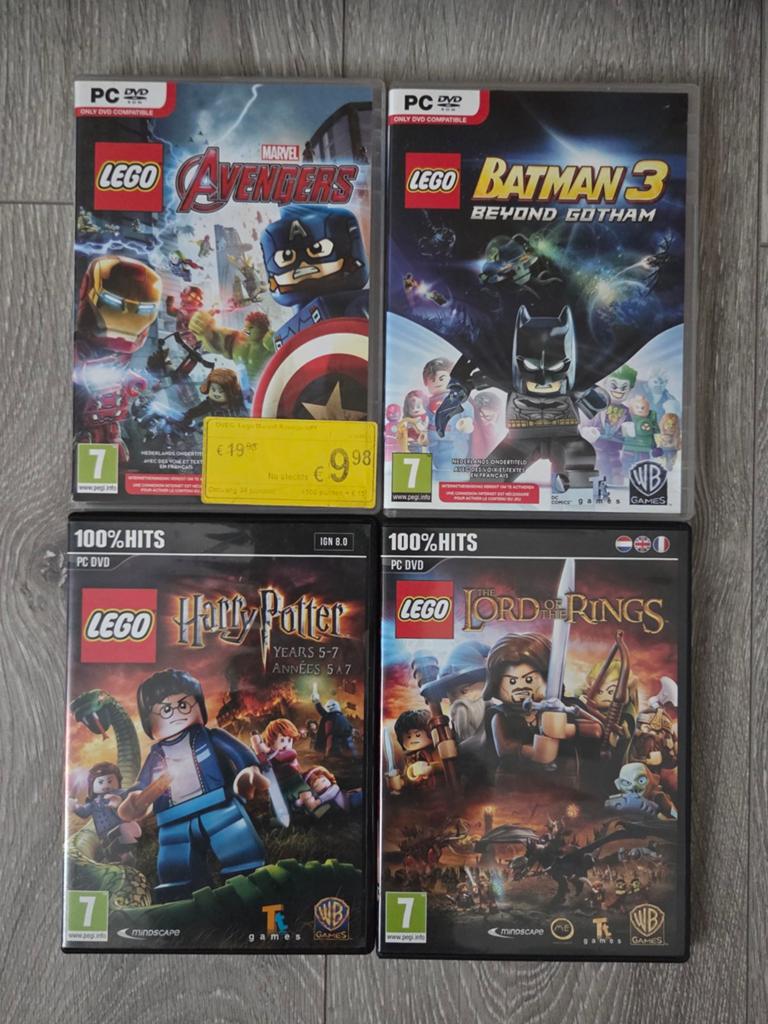 PC Lego Batman 3, Avengers, Harry Potter et Le Seigneur des, Neuf, 1 joueur, À partir de 7 ans, Aventure et Action