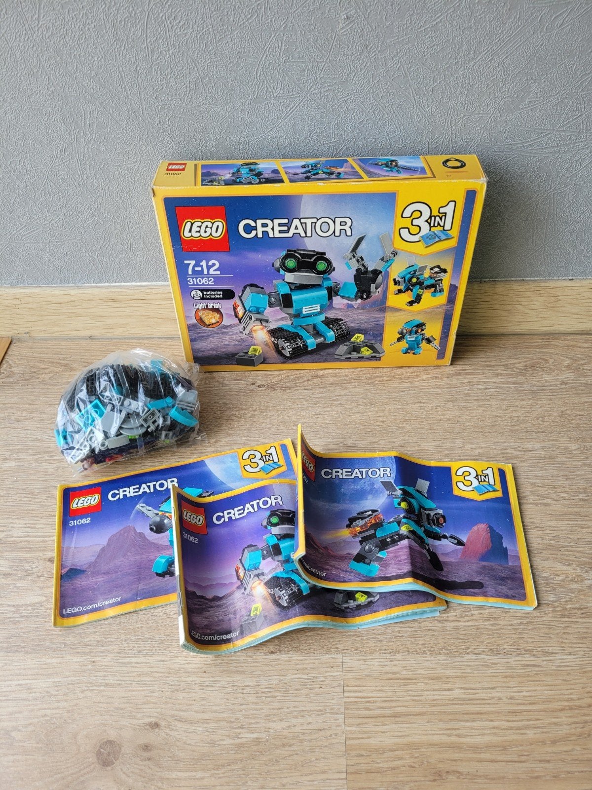 Lego 31062 robotverkenner, Ophalen of Verzenden, Compleet, Lego, Creator