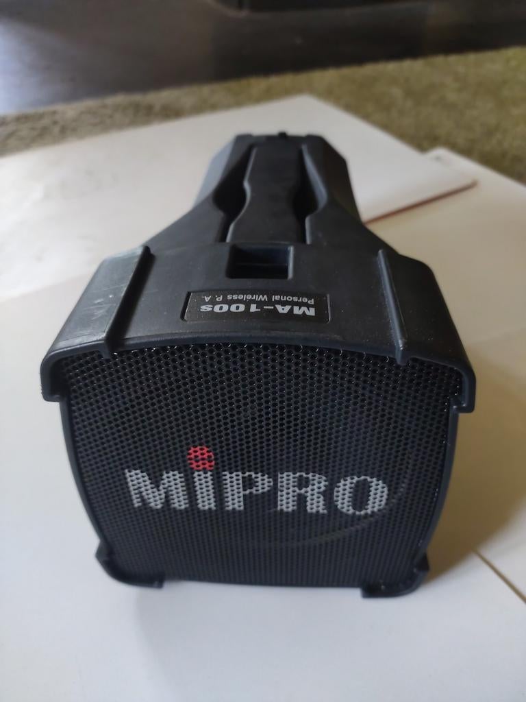 Mipro MA 100S  profesionele draagbare versterker, Audio, Tv en Foto, Professionele apparaten, Verzenden