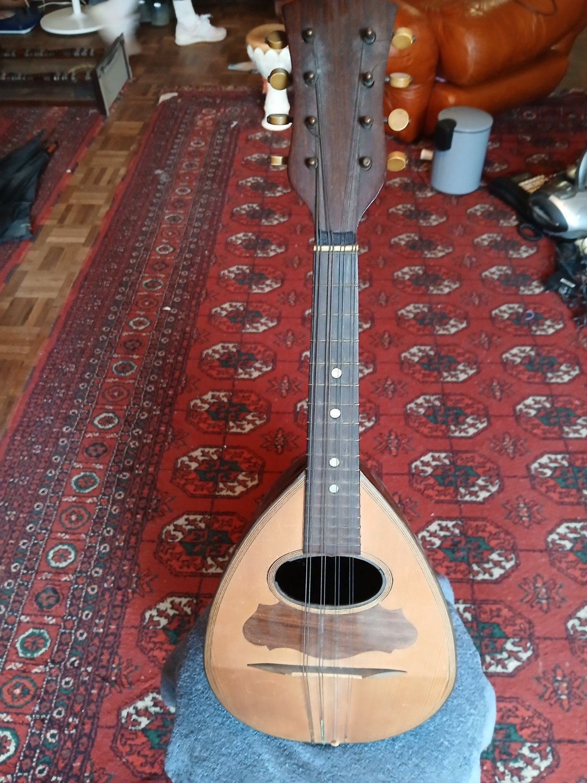 Mandoline S. Martin Saratoga – Instrument vintage de qualité, Musique & Instruments, Enlèvement ou Envoi