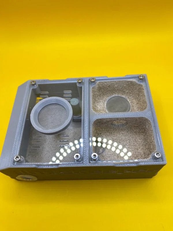 Klein 3D geprint nest mieren, Mieren