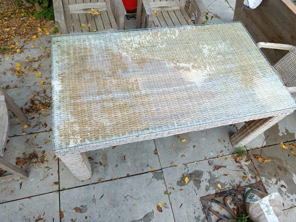 Tuintafel, Tuin en Terras, Ophalen, Gebruikt, Hout