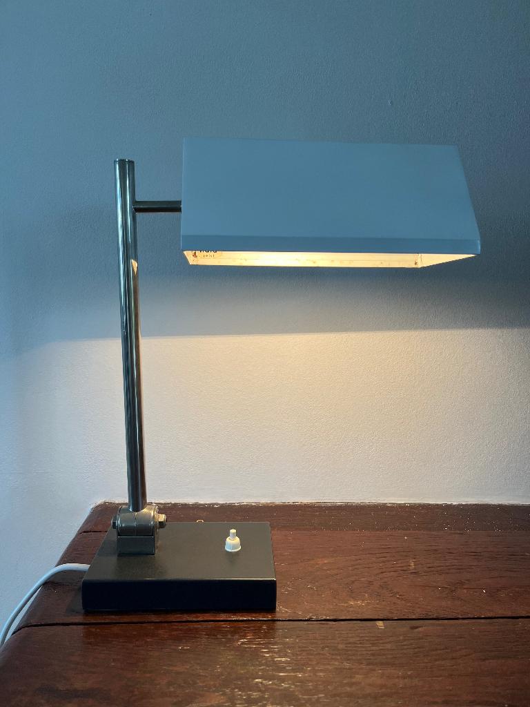 Lampe de bureau Hala des années 1950, Antiquités & Art, Antiquités | Éclairage, Envoi
