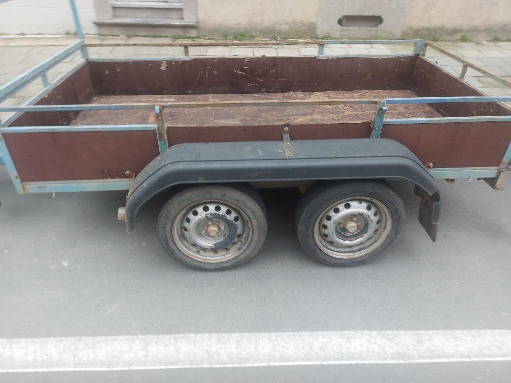 remorque double essieux, Autos : Divers, Remorques, Enlèvement