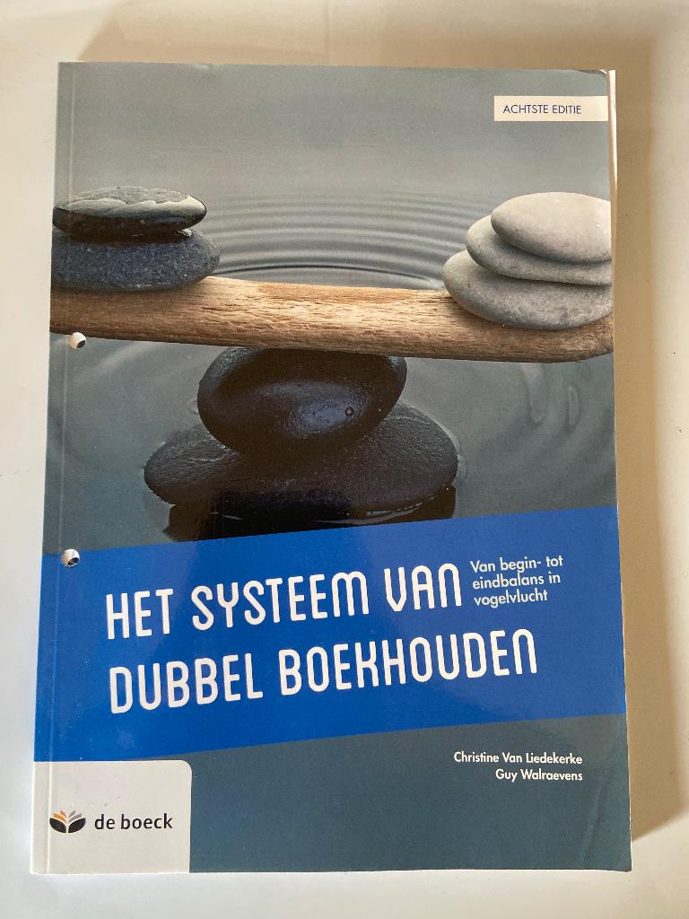 Het systeem van dubbel boekhouden, Boeken, Economie, Management en Marketing, Ophalen of Verzenden, Zo goed als nieuw, Accountancy en Administratie