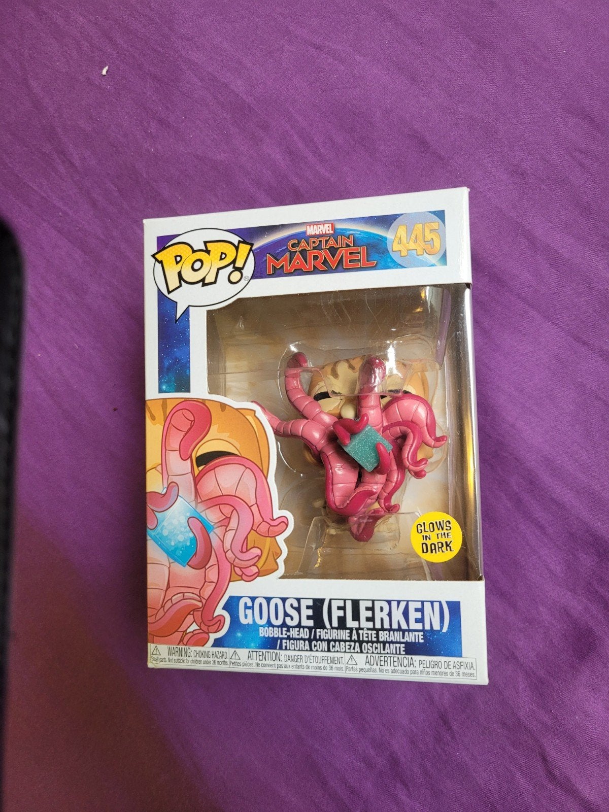 Funko Pop ! Marvel : Capitaine Marvel - L'oie (Flerken) #445, Enlèvement ou Envoi, Neuf
