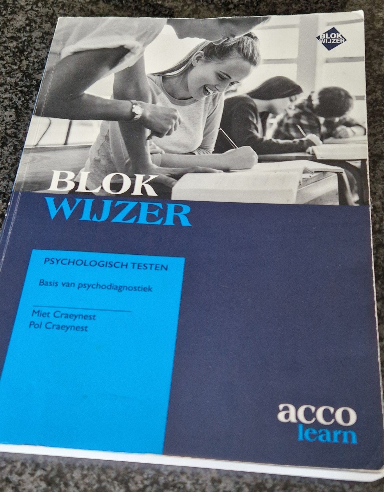 Blokwijzer Psychologisch testen editie 2022-2023, Boeken, Ophalen of Verzenden, Zo goed als nieuw, Miet Craeynest; Pol Craeynest