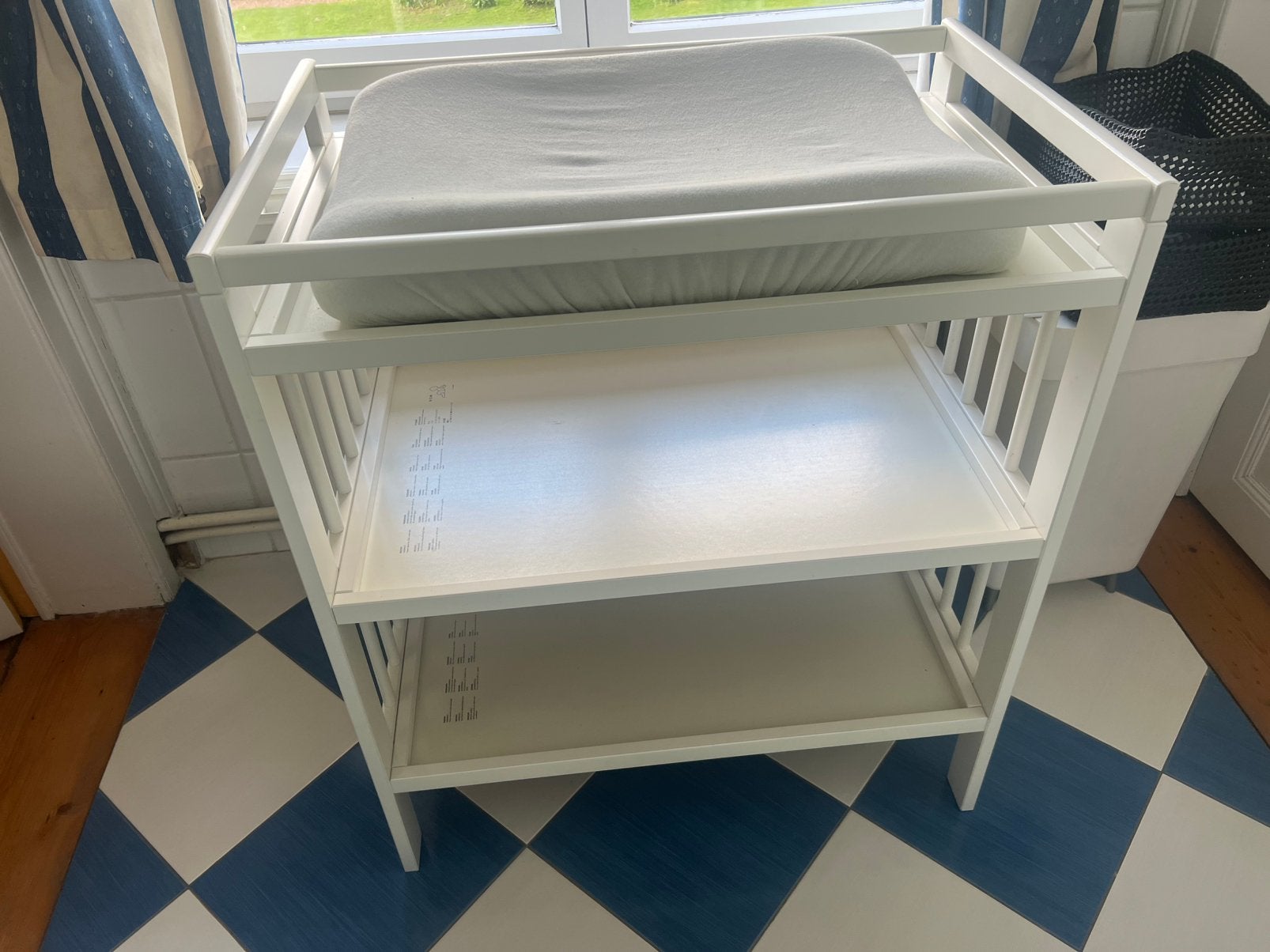 Ikea verzorging tafel baby, Ophalen, Gebruikt, 100 cm of meer