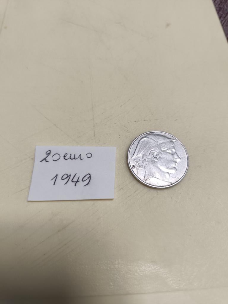 Zilver munt 2 frank Boudewijn, Ophalen, Zilver