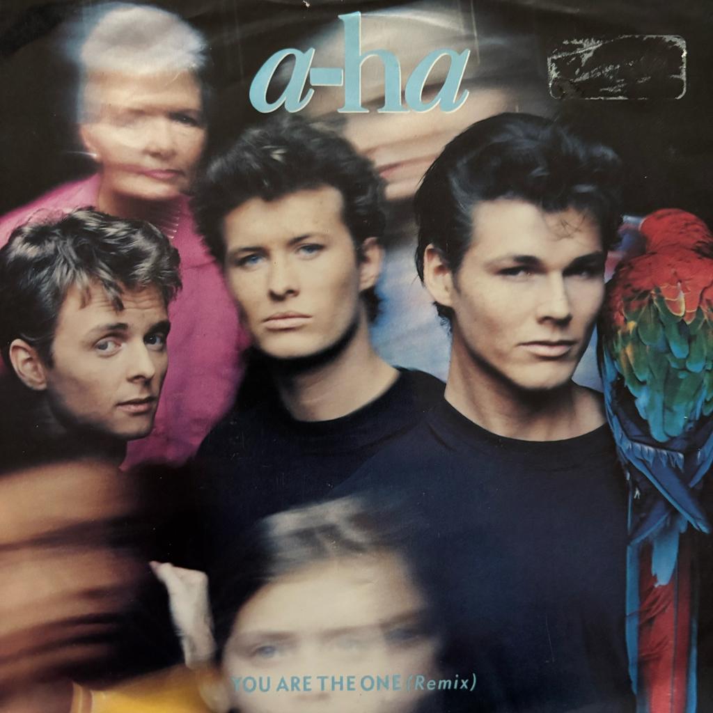 A-ha - you are the one-out of the blue comes green(7”vinyl), Ophalen of Verzenden, Gebruikt