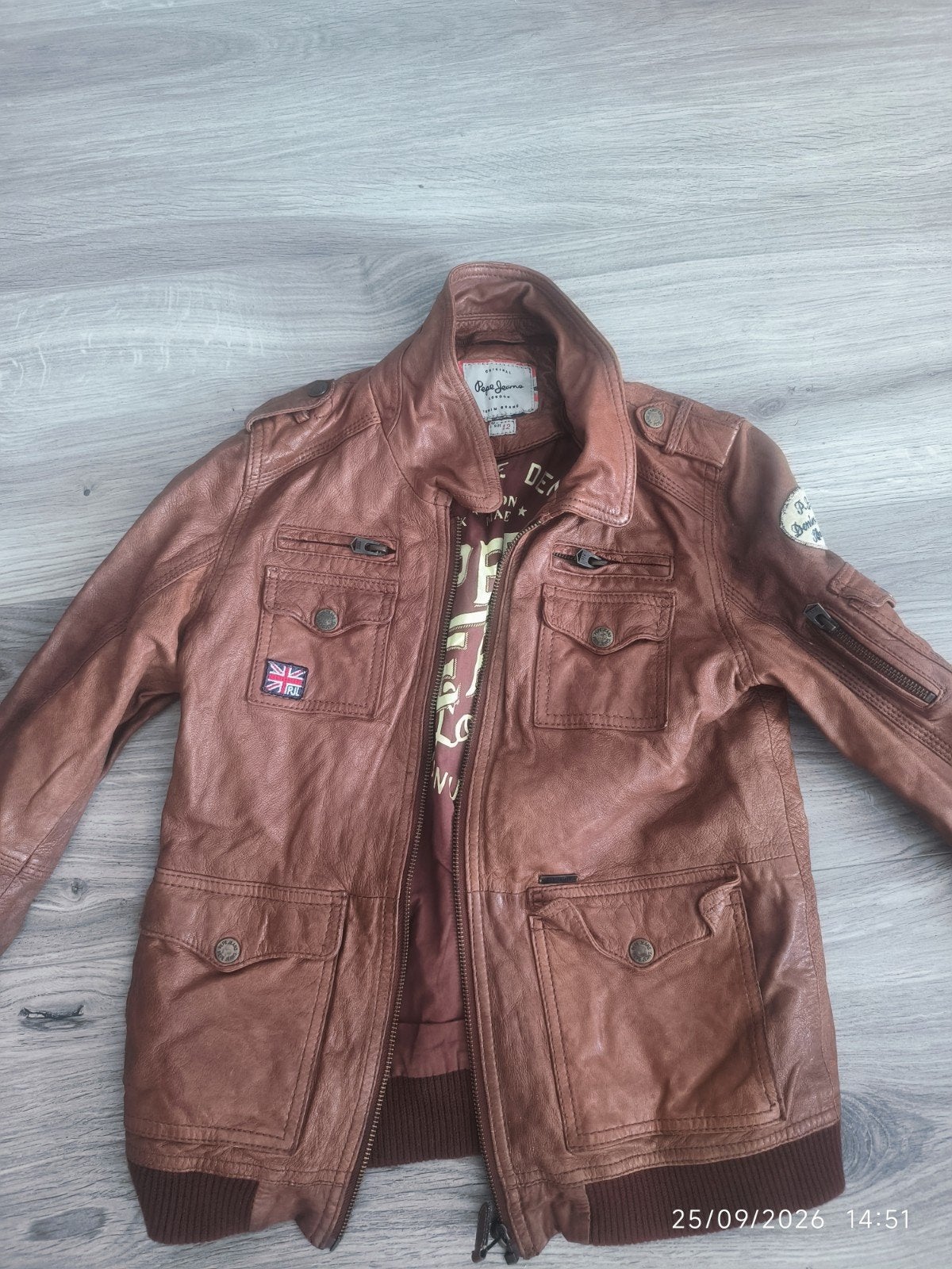 veste cuir enfant, Enfants & Bébés, Garçon, Pull ou Veste, Comme neuf, Enlèvement