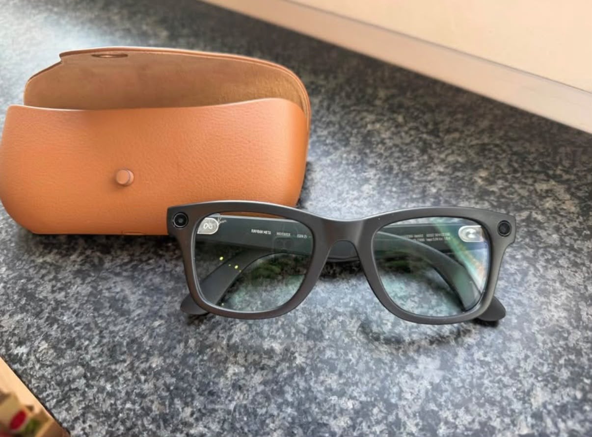 Ray-Ban Meta Wayfarer (Gen 2) Matte Black Transitions glazen, Handtassen en Accessoires, Ophalen, Zwart, Bril, Ray-Ban