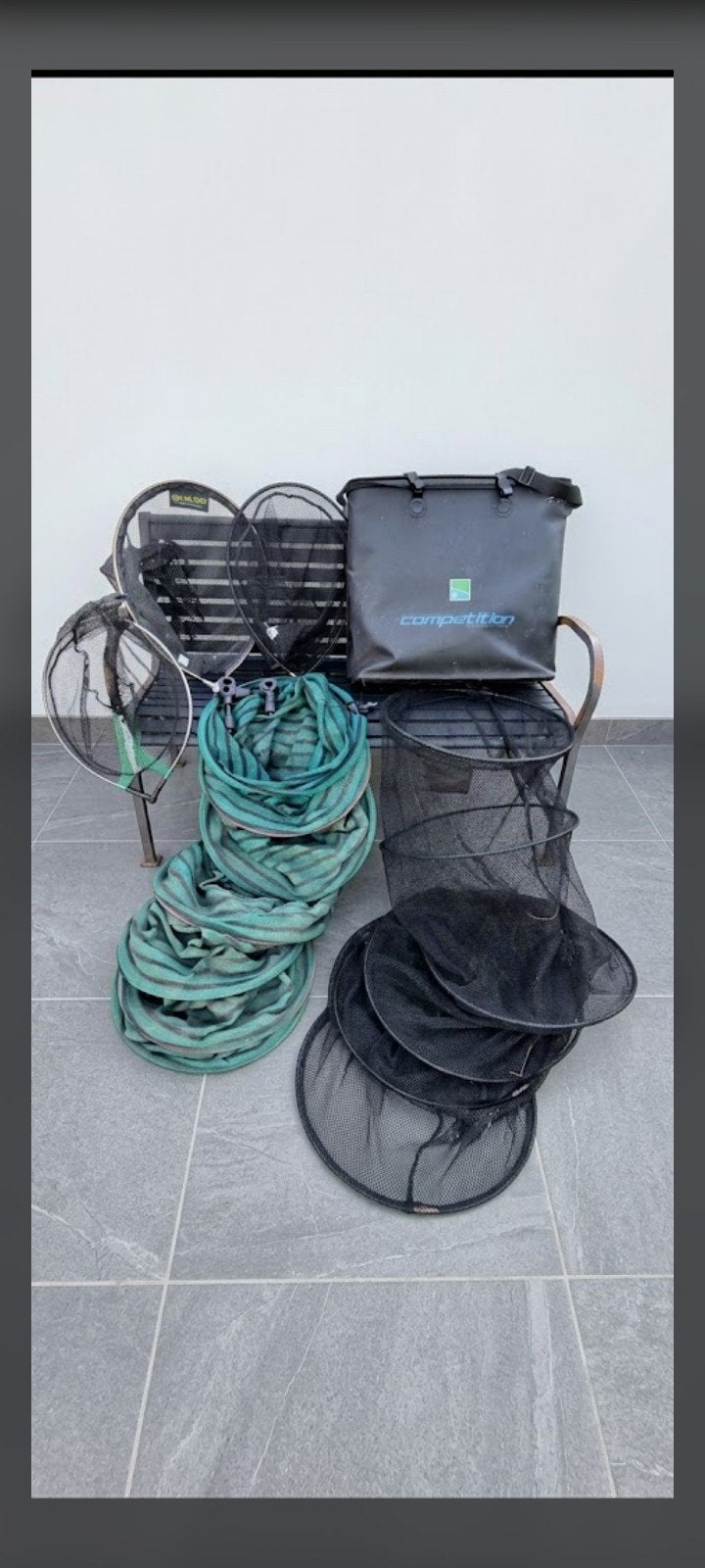 sac bourriche tête épuisette et bourriche, Enlèvement, Utilisé