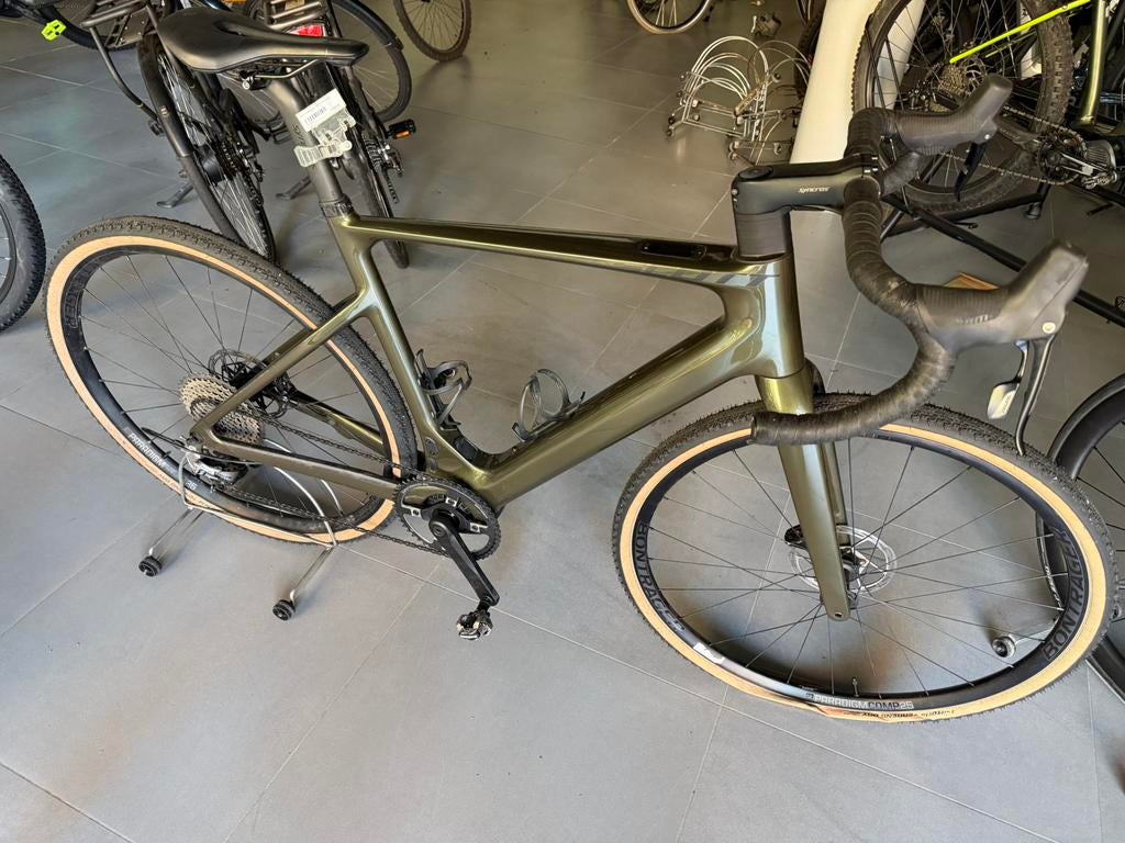 Scott addict gravel (elektrische gravel fiets), Fietsen en Brommers, Ophalen, Zo goed als nieuw, Carbon