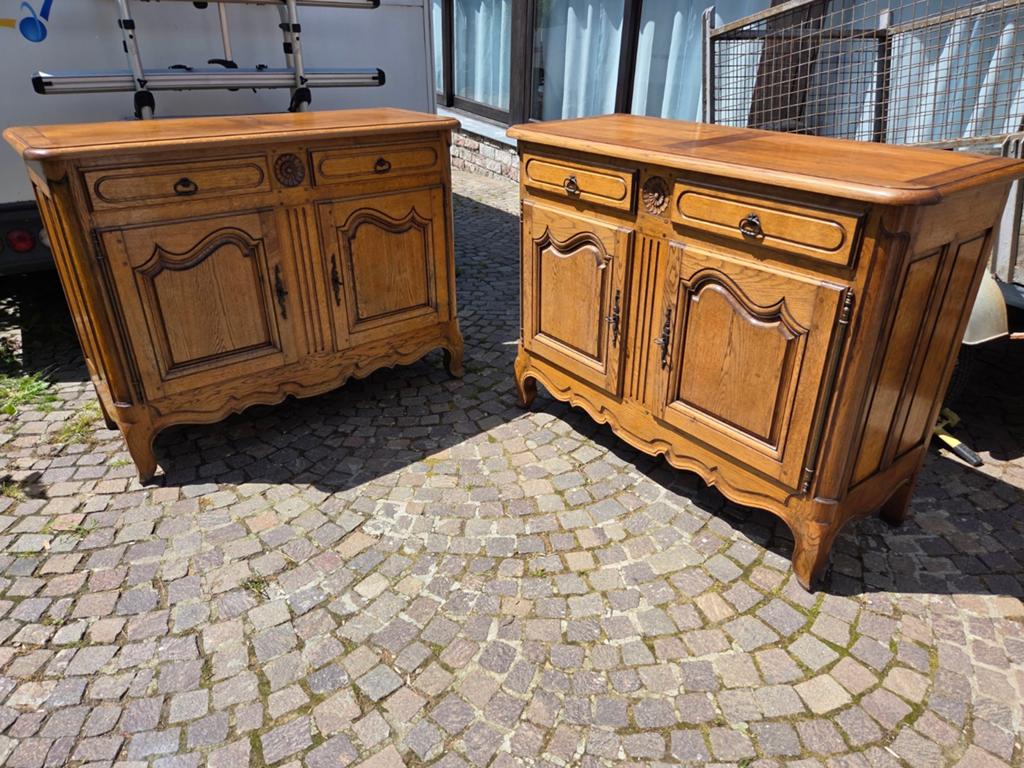 2 superbes buffets en chêne signé René Trotel 300€/P, Enlèvement