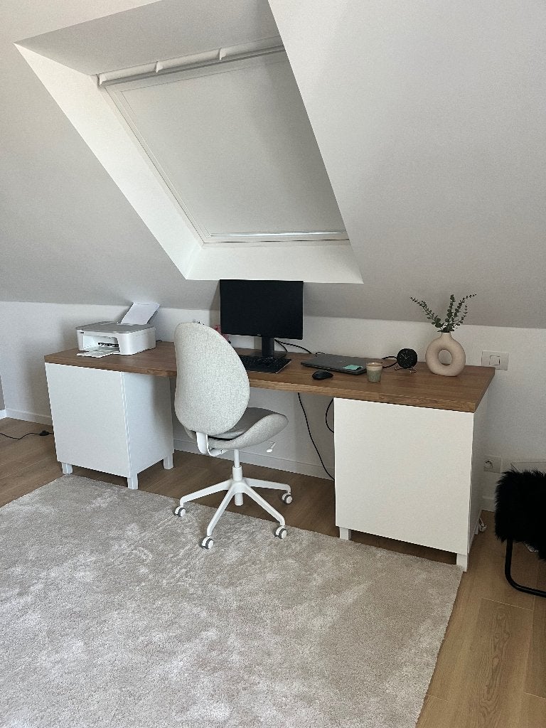 Saljan werkblad keukenblad Ikea 246 x 3,8 cm gratis!!, Huis en Inrichting, Ophalen, Bruin, 200 cm of meer, 50 tot 100 cm