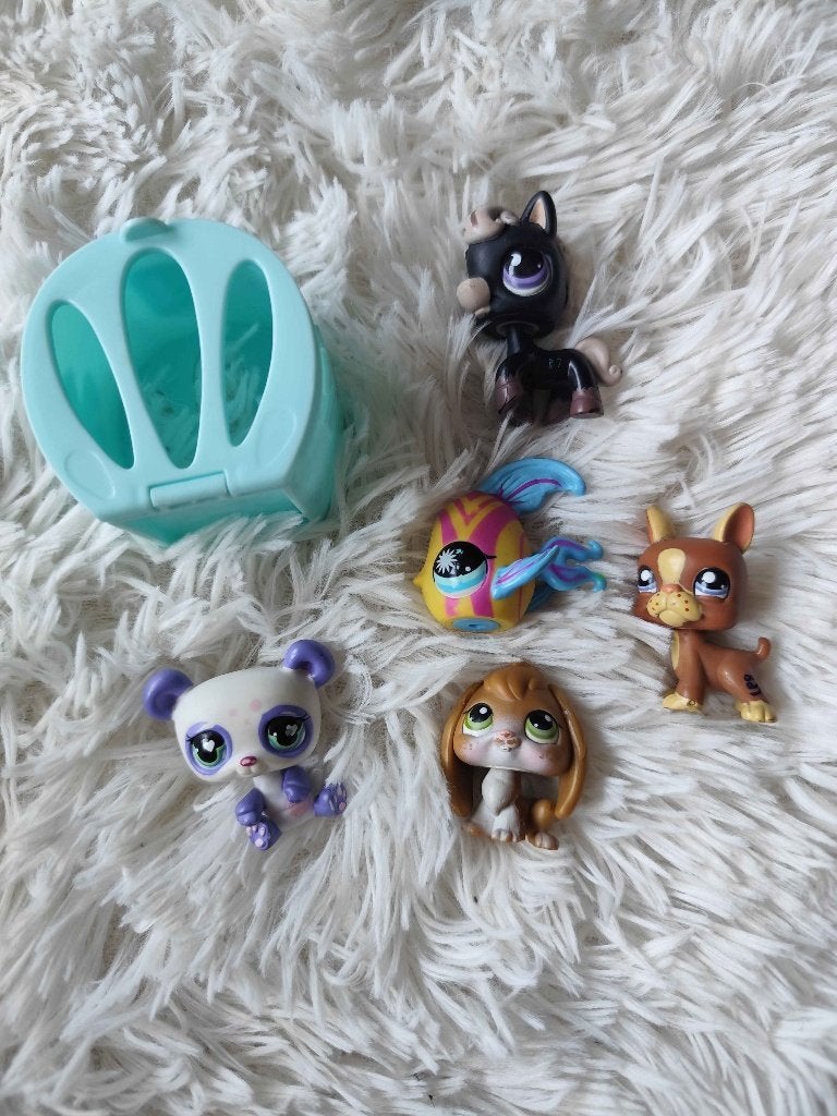 Littlest Pet Shop - Diertjes en mandje, Enlèvement ou Envoi, Comme neuf