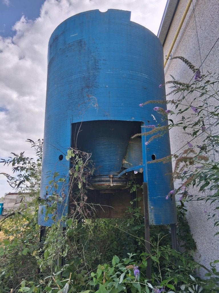 Silo polyestere, Ophalen, Akkerbouwbedrijf