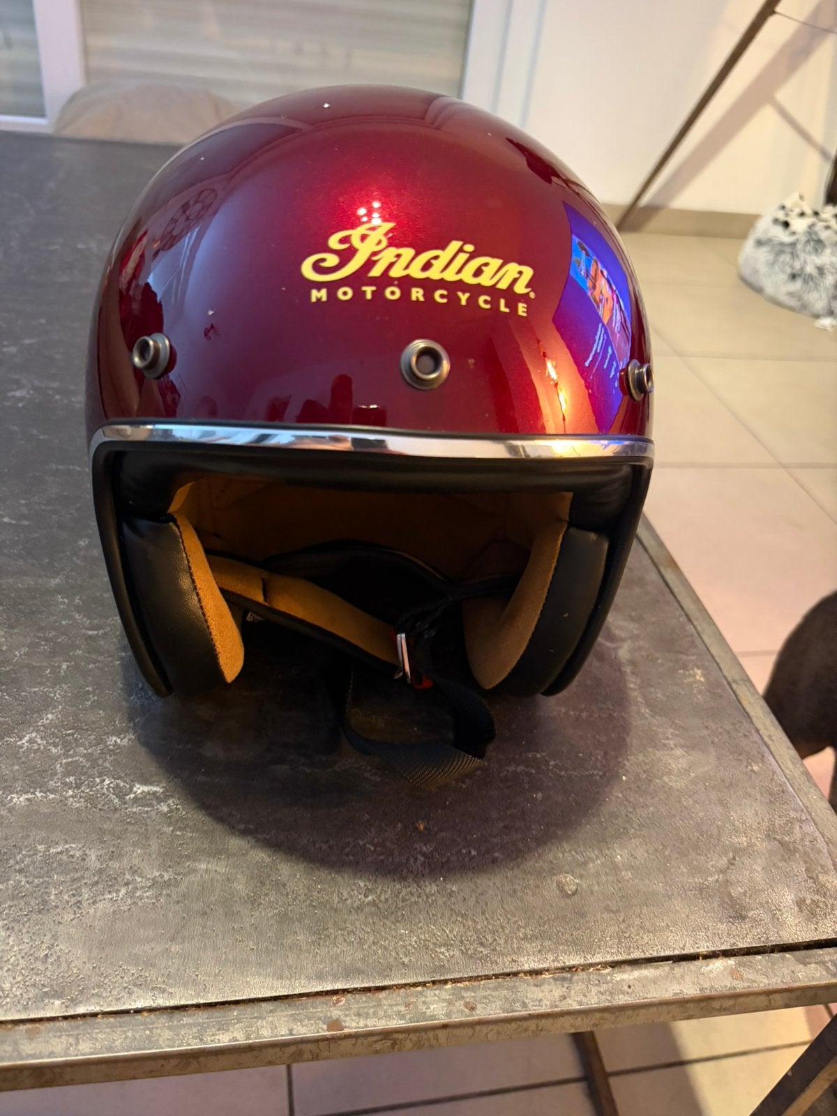 Officiële retro-jetmotorhelm voor motorfietsen - maat M, Ophalen, M, Jethelm