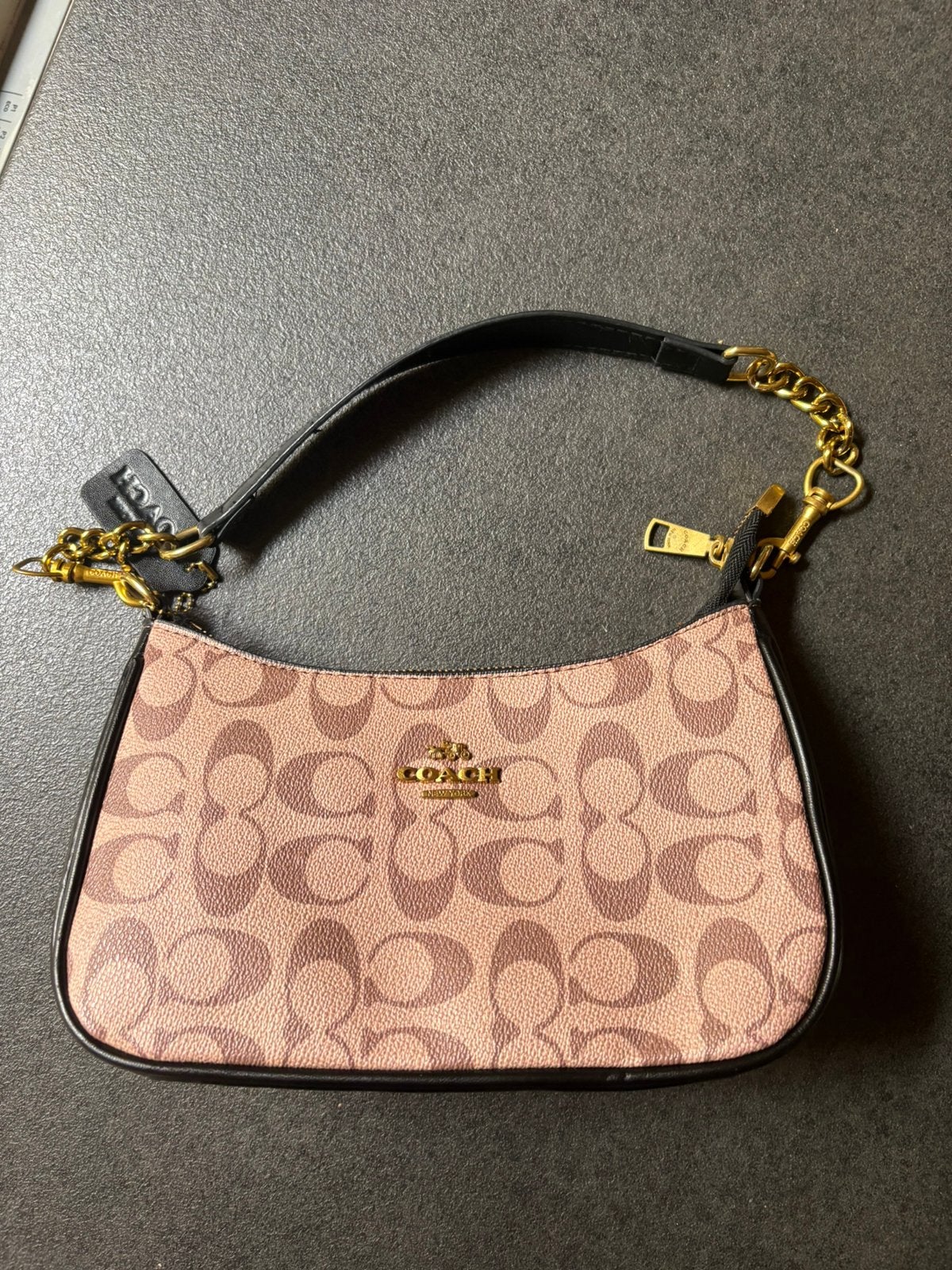Coach Handtas, Bijoux, Sacs & Beauté, Enlèvement ou Envoi, Comme neuf, Brun, Sac à main