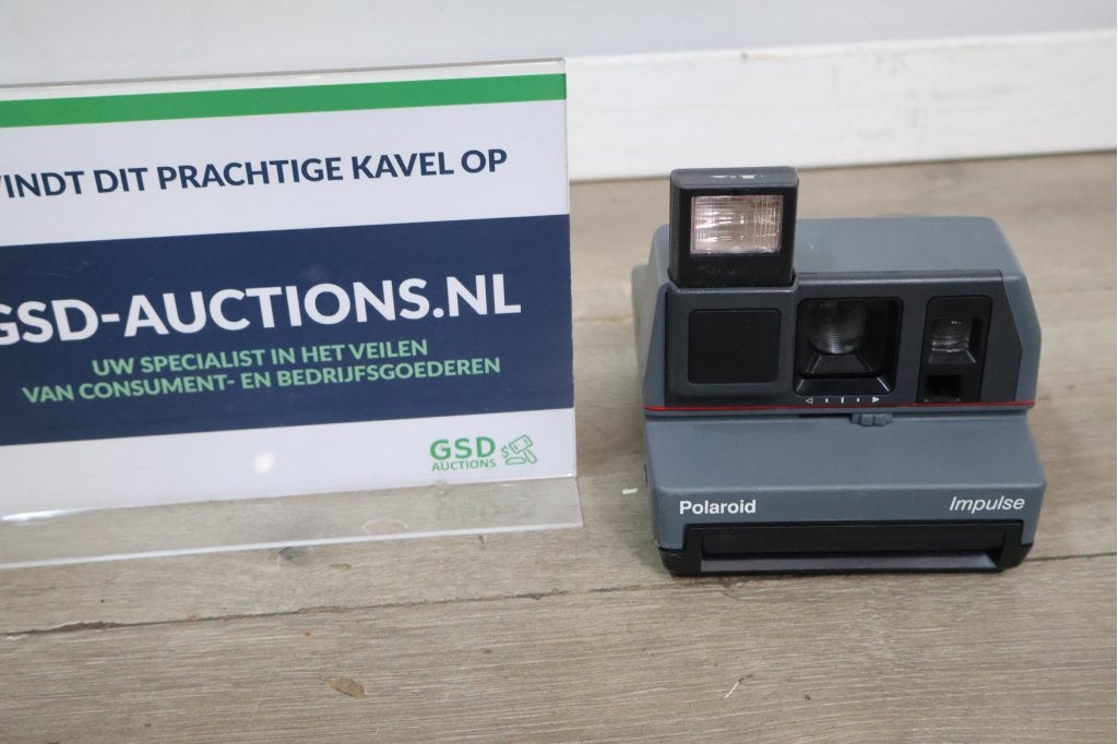 Polaroid Impulse camera met flitser, Antiek en Kunst