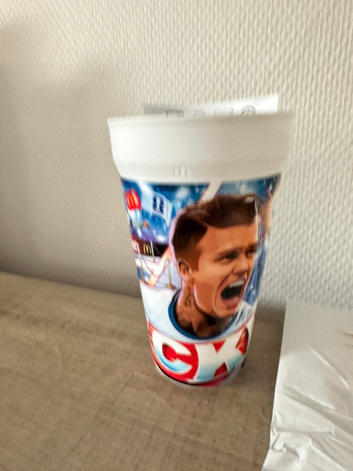 Beker Beckham Mcdonalds, Ophalen of Verzenden, Nieuw