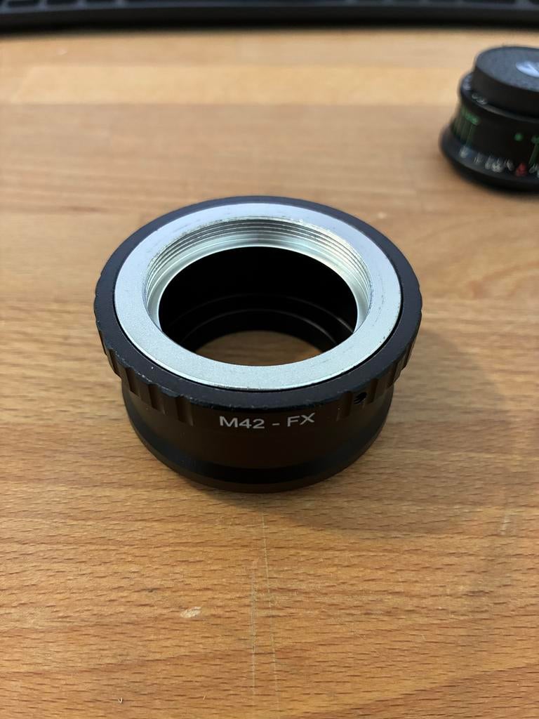 Adapter M42 naar Fujifilm X, Ophalen of Verzenden, Zo goed als nieuw