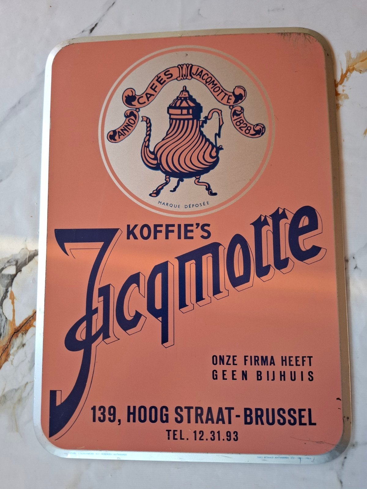 Jacqmotte, Enlèvement