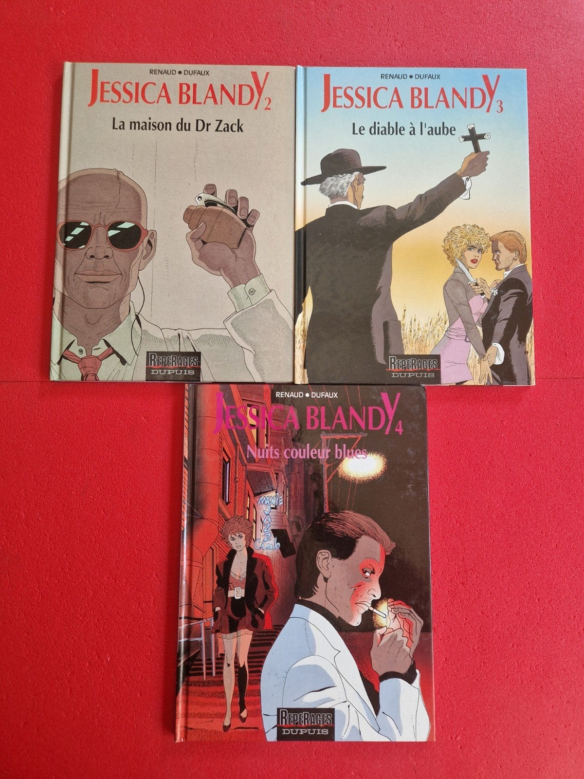 Lot de 3 bd Jessica blandy 2 à 4, Enlèvement ou Envoi