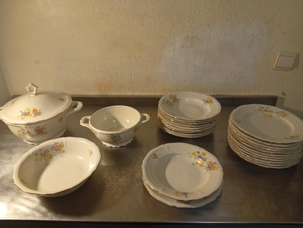 Vintage tafelservies „Rheinkrone Bavaria”, Ophalen