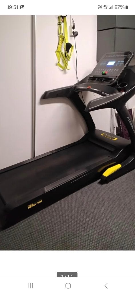 Professionele loopband focus Fitness senator iplus zgan, Sport en Fitness, Ophalen, Nieuw, Benen, Loopband