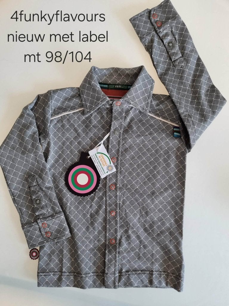 4FF Overhemd maat 104, Neuf, Garçon, Enlèvement ou Envoi, Chemise ou Chemisier