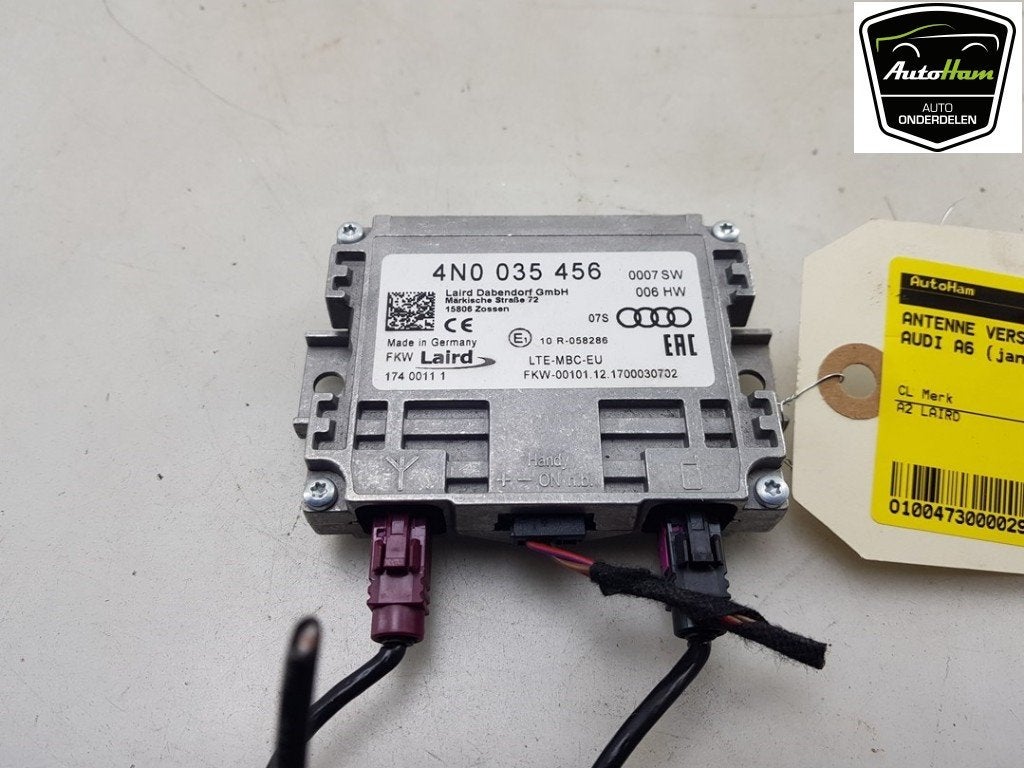 AMPLIFICATEUR D'ANTENNE Audi A6 Avant (C7) (|4N0035456|), Dhr. J. Ham, Administratie@autoham.nl, Audi, Utilisé