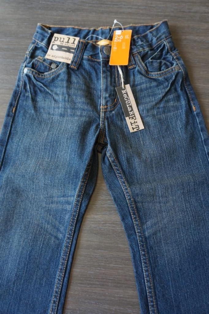jeansbroek, merk: hema, maat: 104, nieuw met label, Kinderen en Baby's, Kinderkleding | Maat 104, Broek, Nieuw, Ophalen of Verzenden