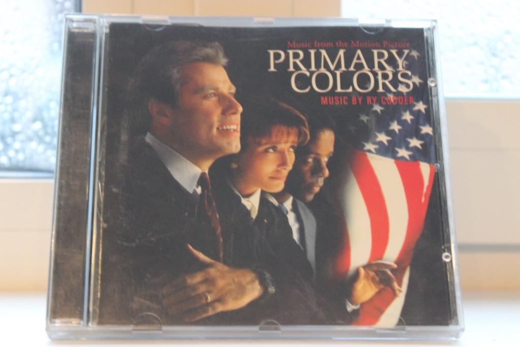 CD PRIMARY COLORS SOUNDTRACK ZGAN RY COODER, Cd's en Dvd's, Ophalen of Verzenden, Zo goed als nieuw