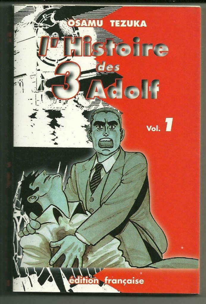 manga les 3 adolfs osamu tezuka 1er edition FR rare vol1, Enlèvement ou Envoi, Comme neuf