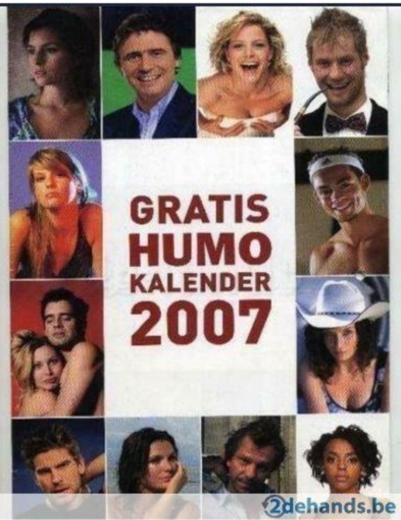Kalenders Humo, Ophalen of Verzenden, Zo goed als nieuw