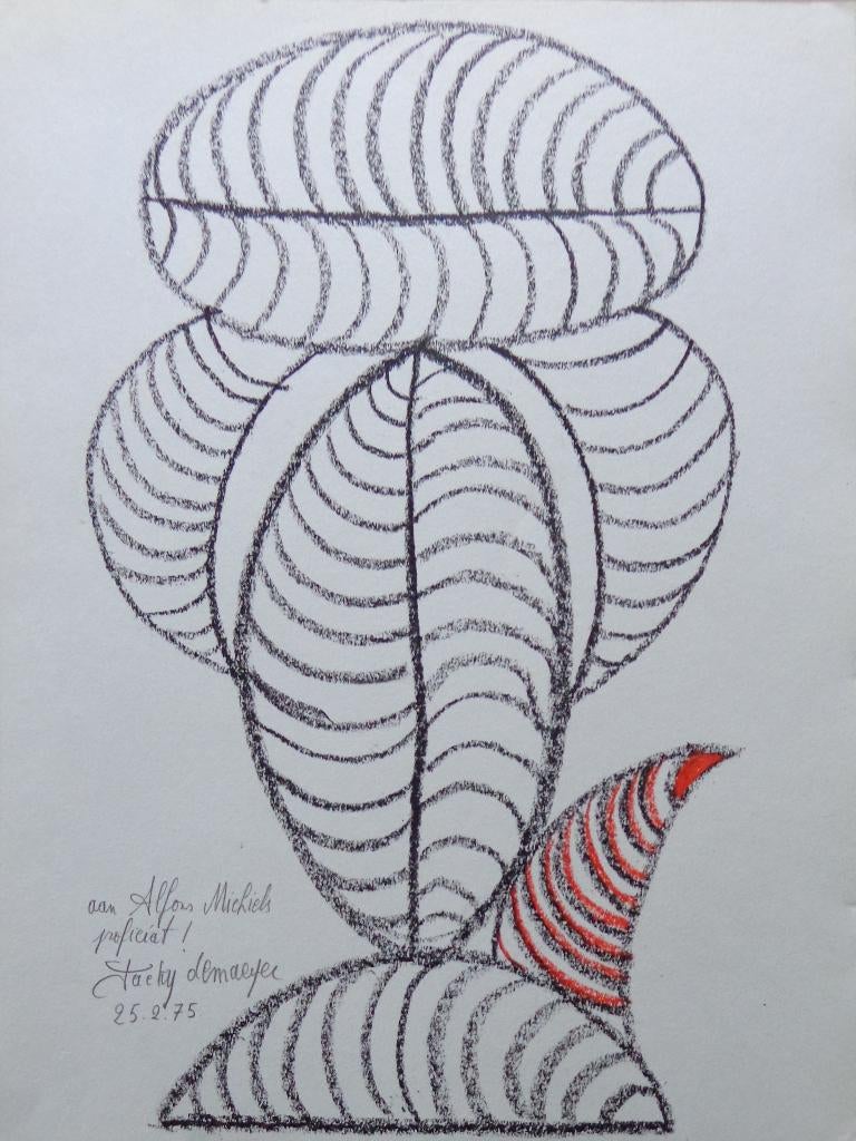 JACKY DE MAEYER / ONTWERP SCULPTUUR / ORIGINEEL WERK 40x30cm, Ophalen of Verzenden