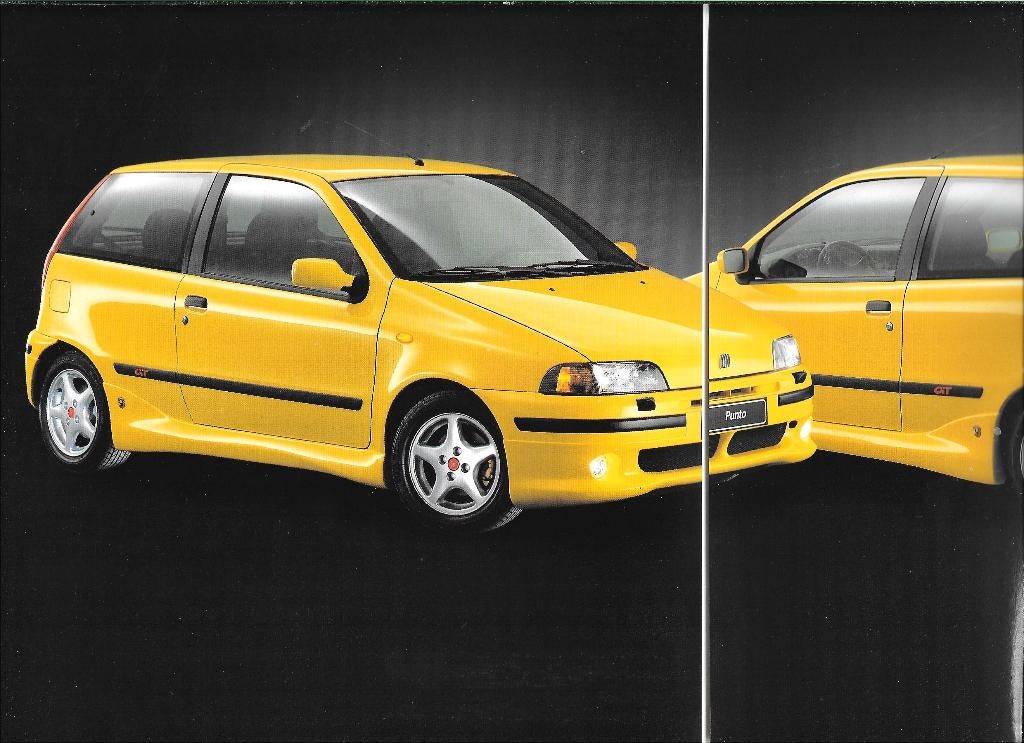FIAT PUNTO ABARTH accessoirefolder, Ophalen of Verzenden, Zo goed als nieuw, Overige merken