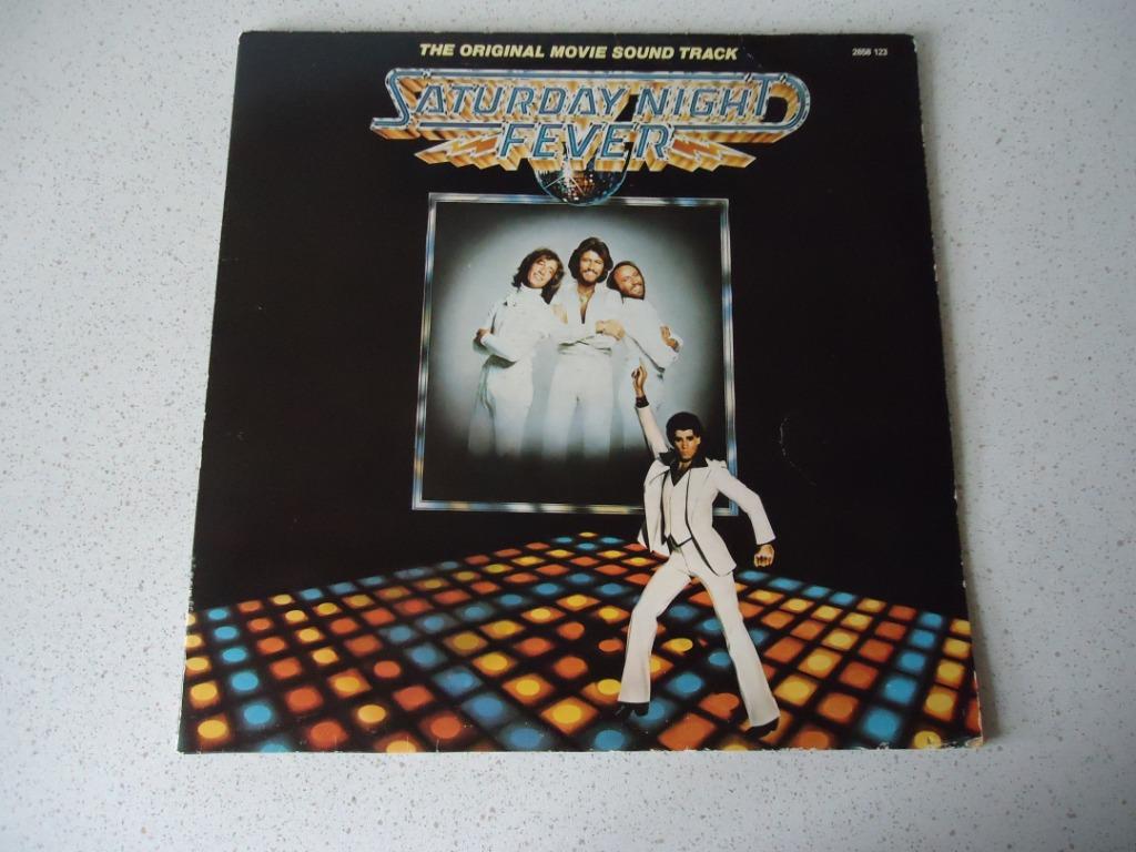Dubbel LP van "Saturday Night Fever" anno 1977., Enlèvement ou Envoi, Utilisé, 12 pouces