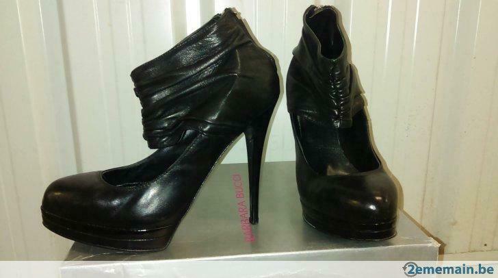 515* Barbara BUCCI-superbes escarpins cuir neufs (p. 39), Vêtements | Femmes, Chaussures, Neuf, Escarpins, Noir