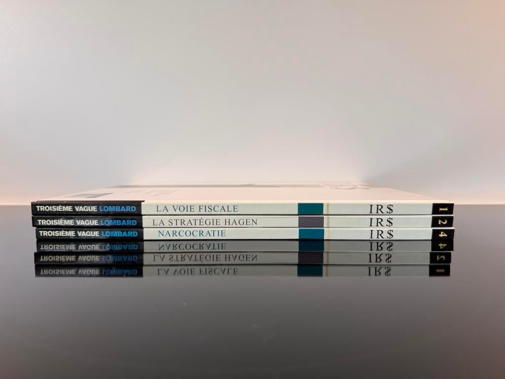 BD I.R.$  - Tomes 1, 2 et 4 - S. Desberg et B. Vrancken, Ophalen of Verzenden, Zo goed als nieuw, Meerdere stripboeken, Stephen Desberg