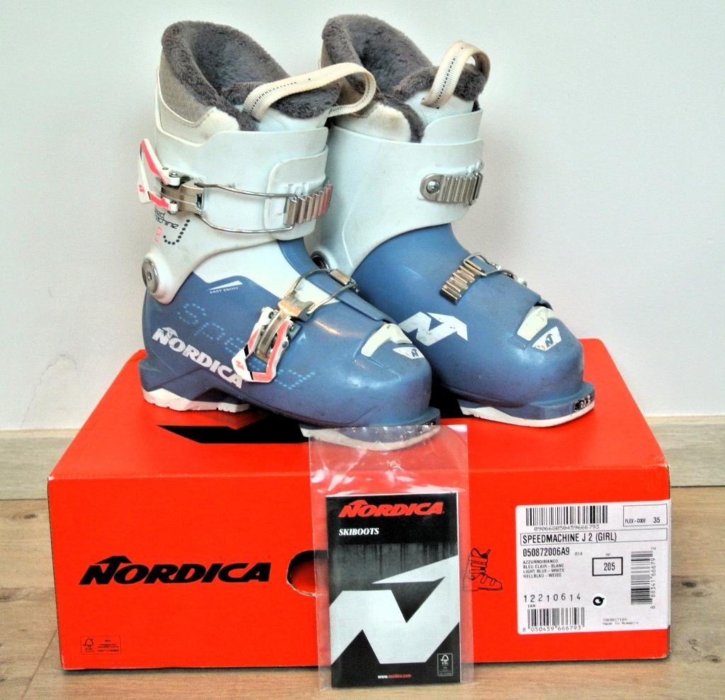 Chaussures de ski NORDICA speedmachine J 2 taille 31, Sports & Fitness, Enlèvement ou Envoi, Utilisé, Nordica, Chaussures