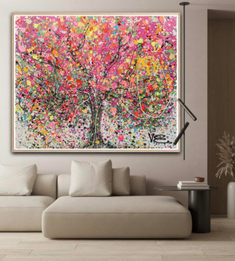 Schilderij/schilderij door Violeta Endo., Ophalen of Verzenden