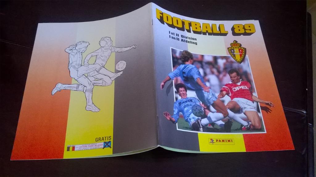 PANINI FOOTBALL BELGIUM 1989 leeg album, Ophalen of Verzenden, Sport