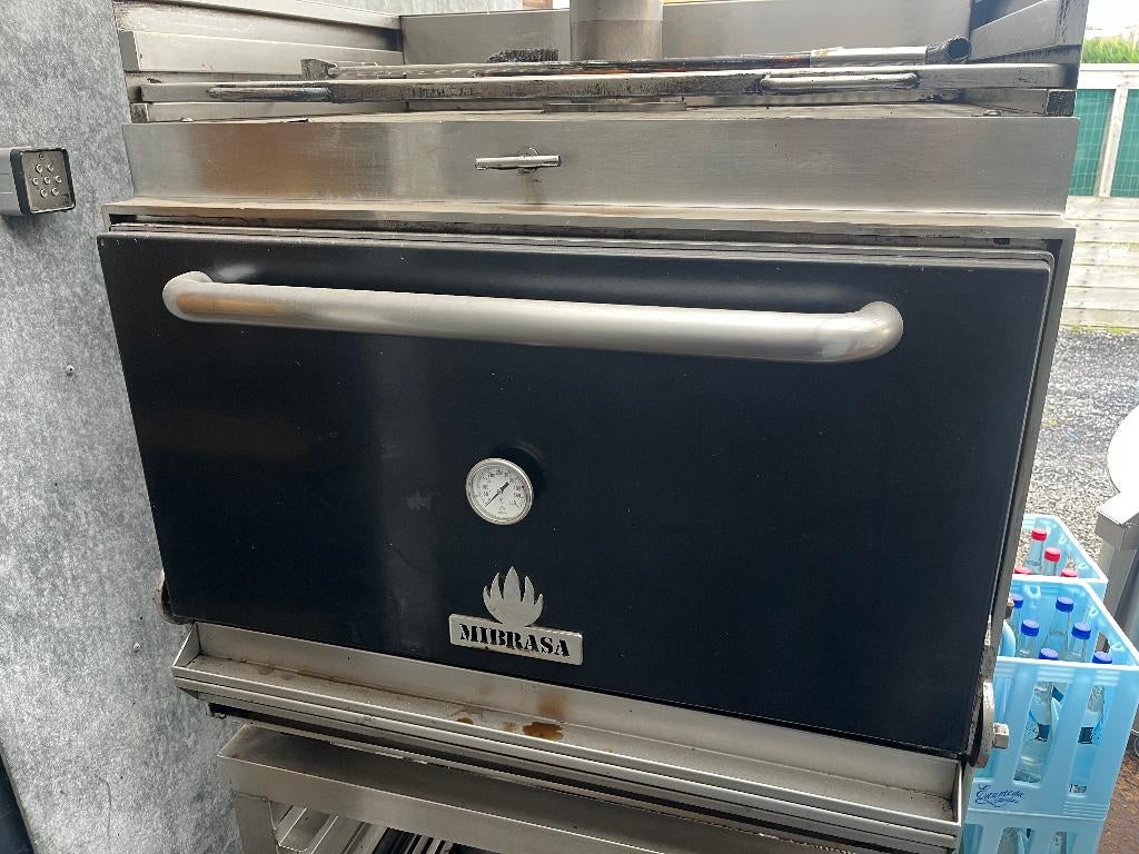 Mibrasa houtskooloven HBM110 black, Ophalen, Gebruikt, Ovens, Microgolfovens en Steamers