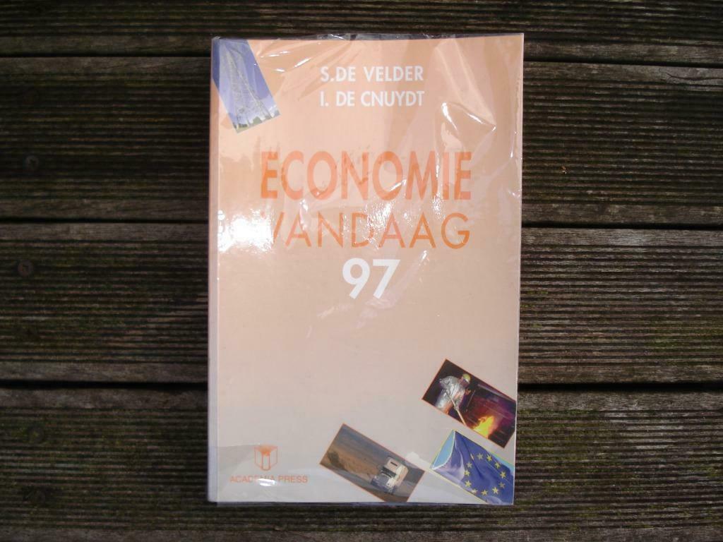 Boek: economie vandaag, Ophalen of Verzenden, Zo goed als nieuw, Accountancy en Administratie