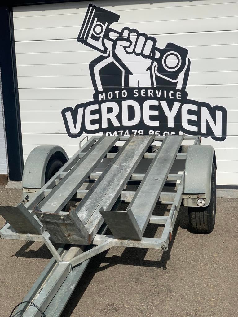 Moto remorque te huur 20€/dag, Enlèvement, Comme neuf