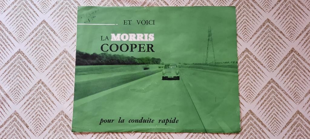 Mini Morris Cooper-catalogus in goede staat, Ophalen, Gebruikt, Mini