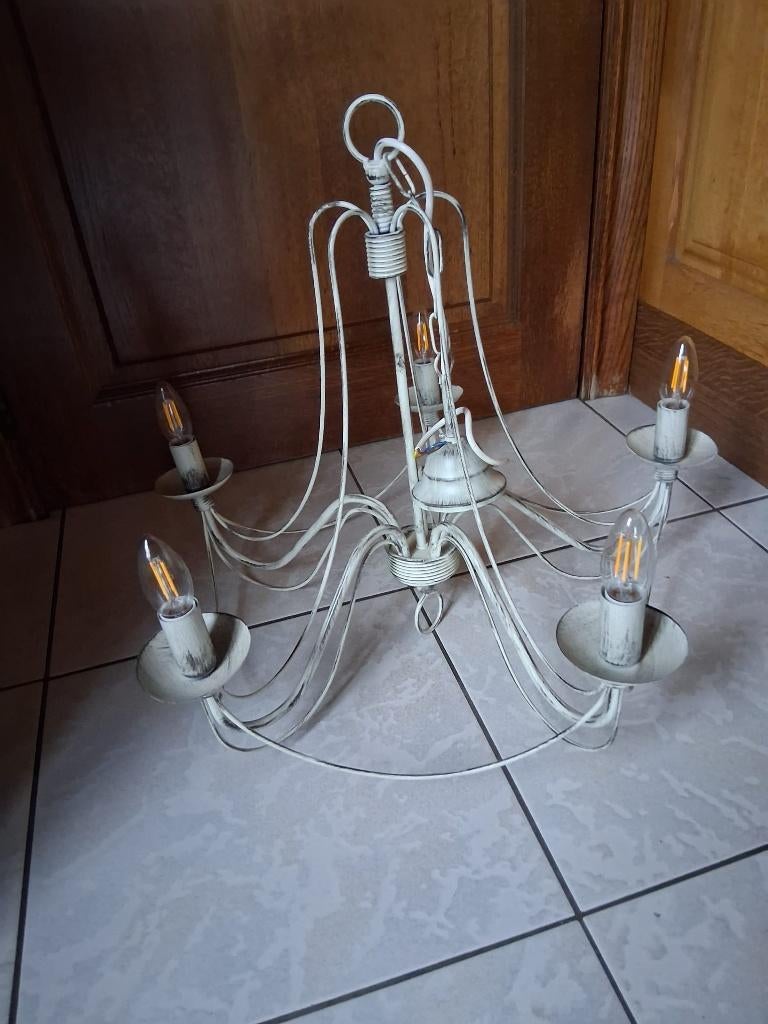 Landelijke luster, Enlèvement, Comme neuf, Autres matériaux, Landelijk